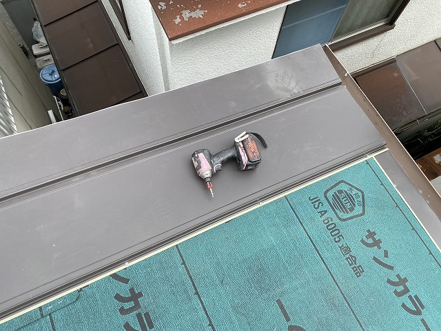 立平葺き　寝屋川市