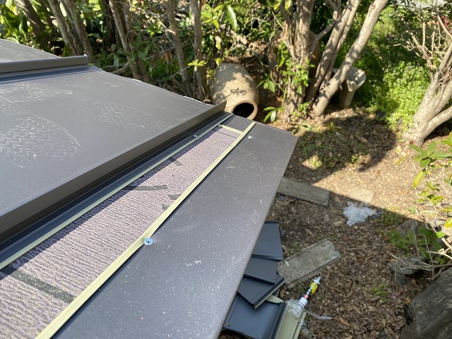 唐草板金　枚方市