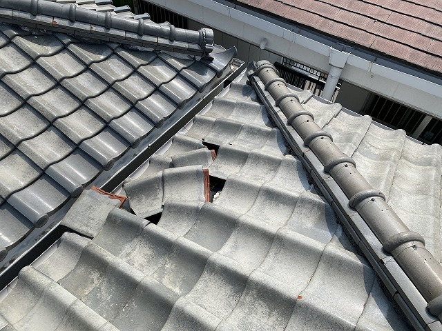 「久しぶりに帰ったら天井から空が…」門真市で数年越しの雨漏り調査に伺いました