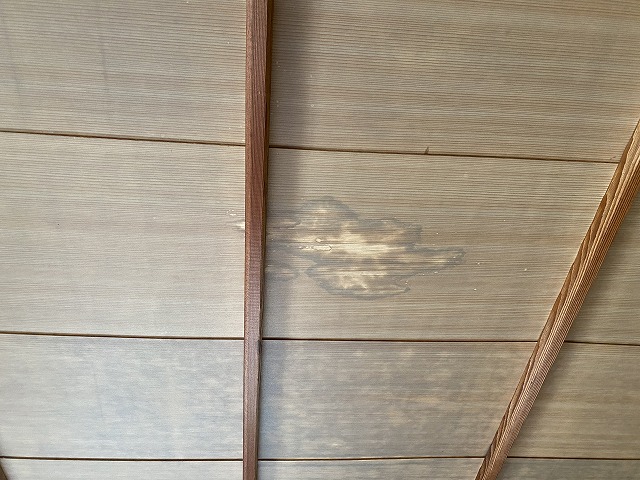 天井シミ　寝屋川市