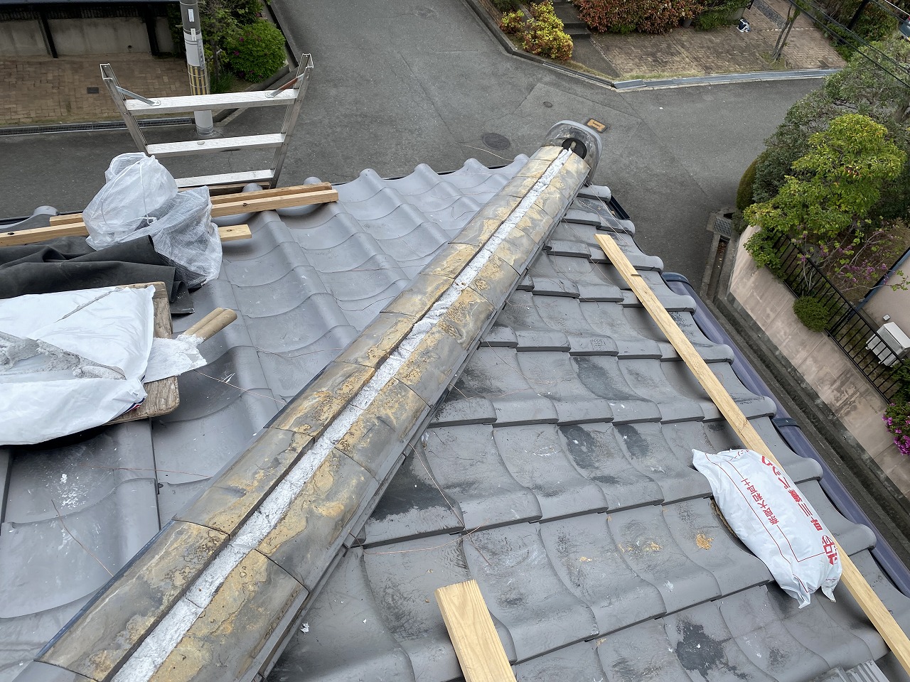 棟積み　枚方市