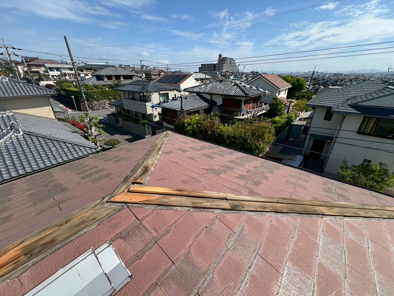 棟板金解体　枚方市