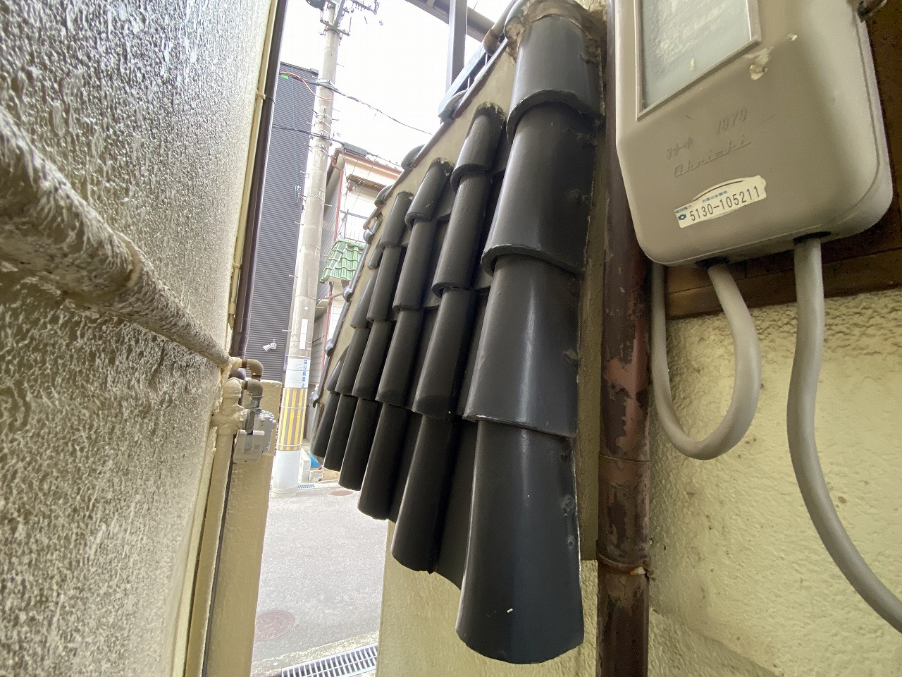 屋根現状　寝屋川市
