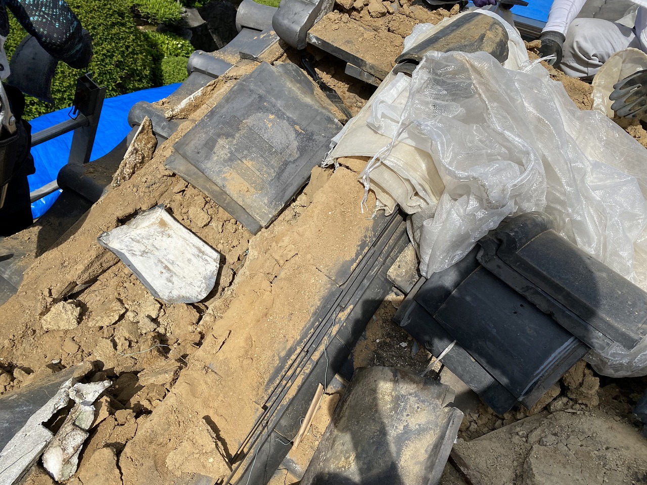 瓦解体　寝屋川市