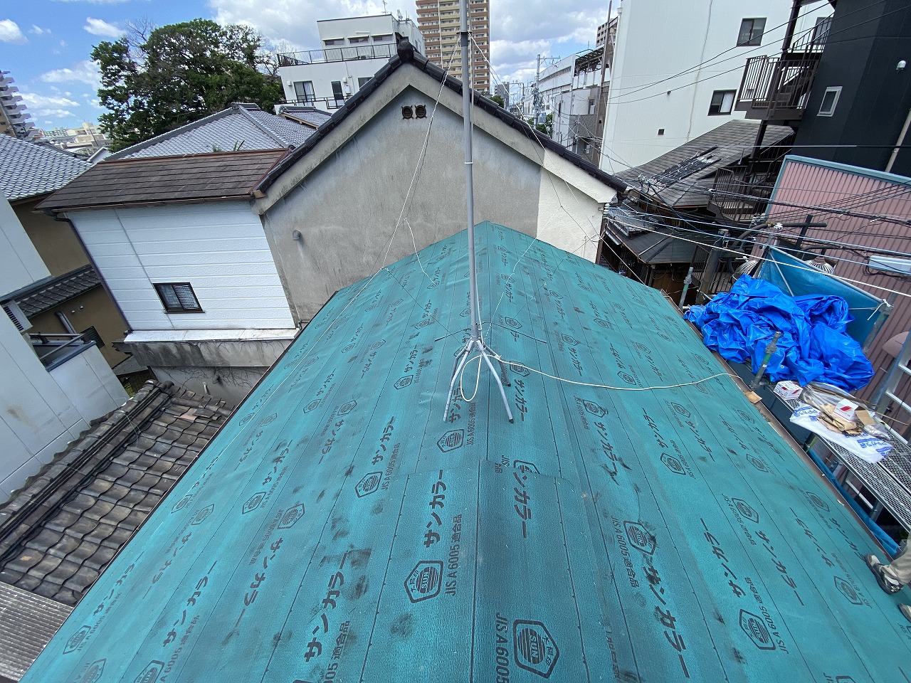 ルーフィング　大東市