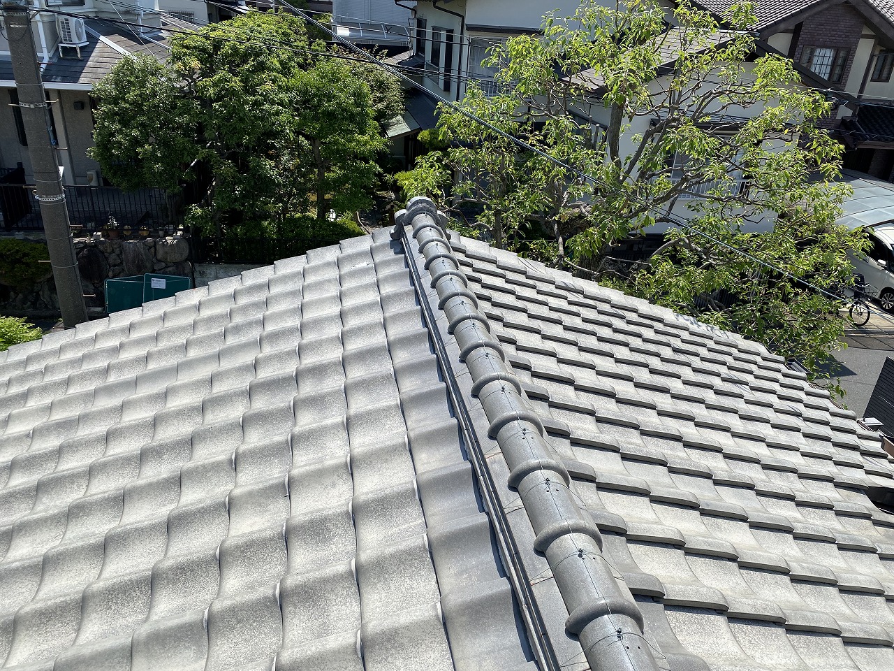 屋根全景　枚方市
