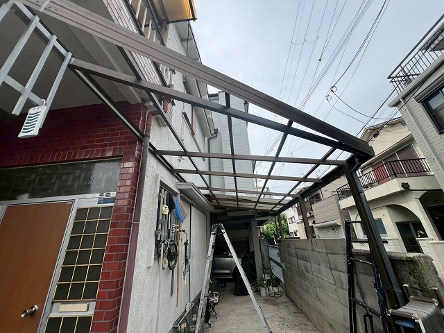 波板解体　守口市