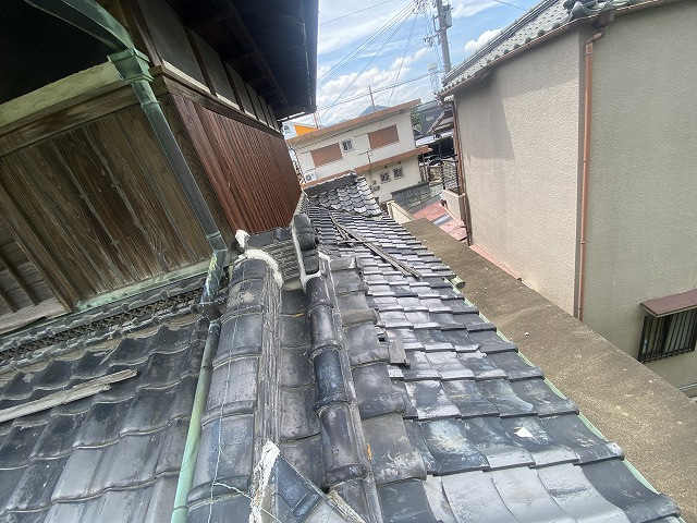 銅の樋　寝屋川市