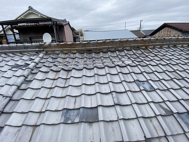 手前側屋根　城東区