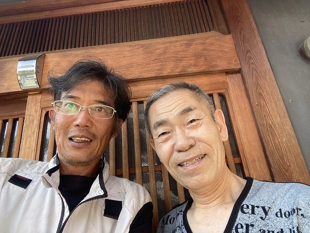 寝屋川市で崩れた壁際を補修工事させていただいたお客様の声