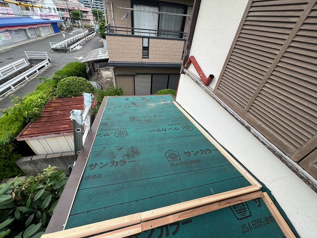 唐草板金　枚方市