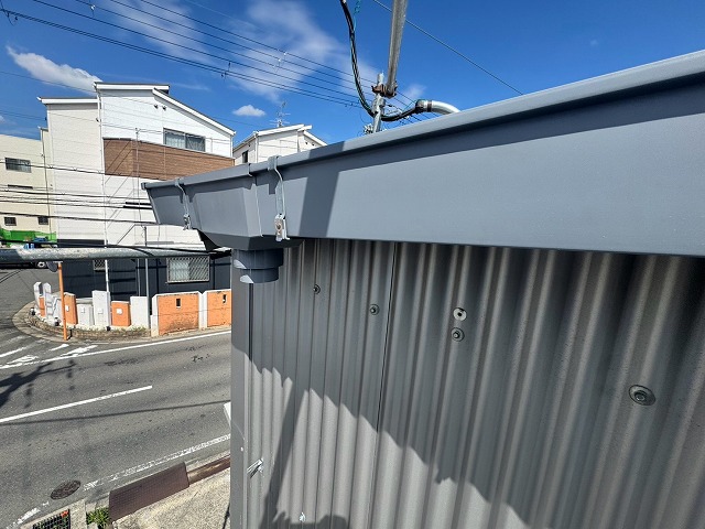 集水器まわりの施工後