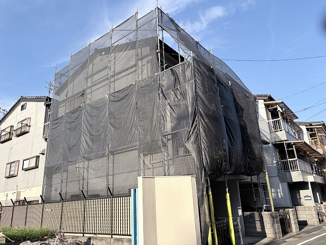 足場工事　東大阪市