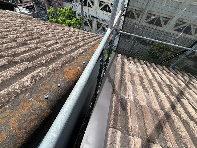 ケラバ板金　東大阪市
