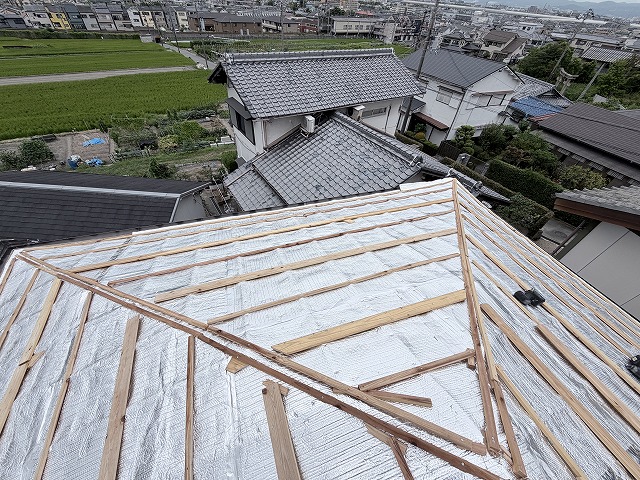 下地工事　交野市
