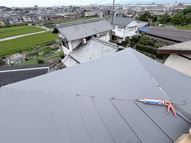 本体工事　交野市
