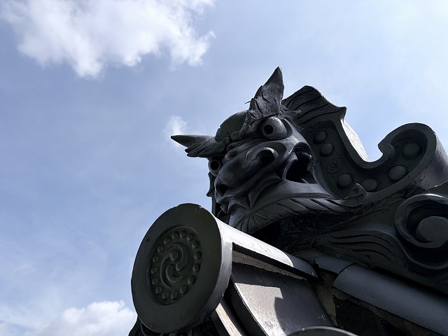 鬼面鬼瓦　大東市