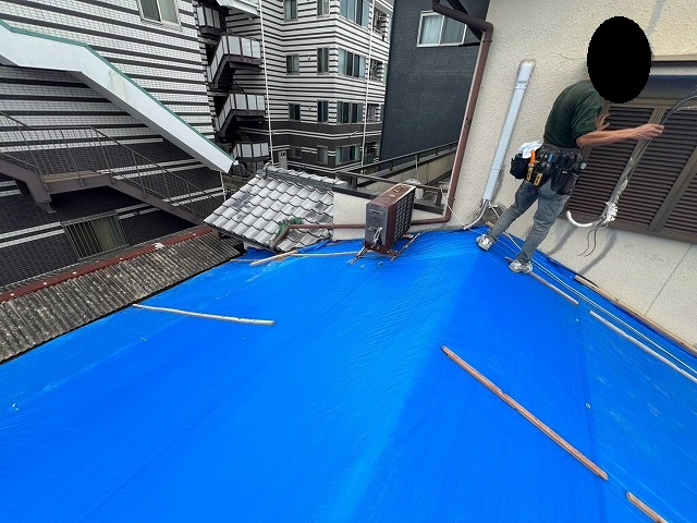 室外機撤去　大阪市