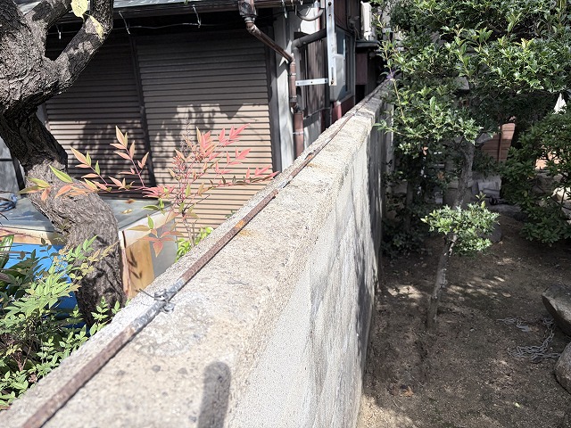 鉄筋緊結　大東市