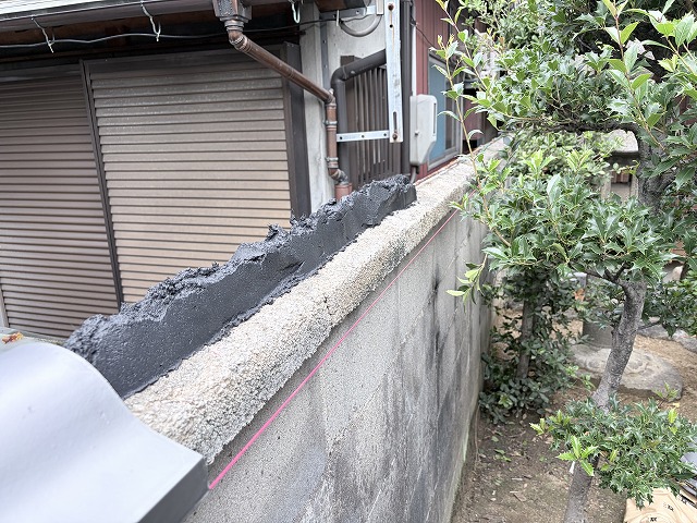瓦葺き　大東市