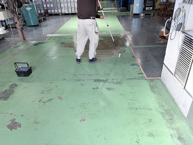 プライマー塗布　高槻市