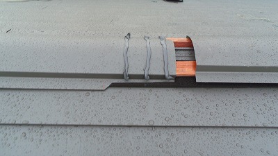 カレッセ棟包板金接合部