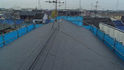 カレッセ葺上工事完了