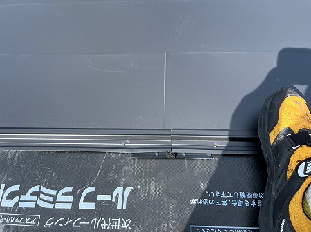 カレッセ本体葺上げ