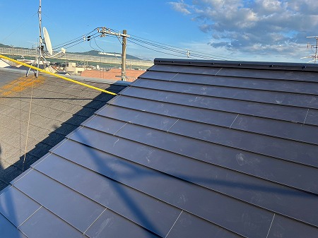 カレッセ葺上完了