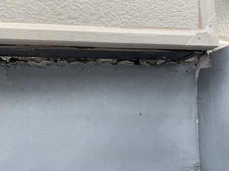 戸袋した防水処理