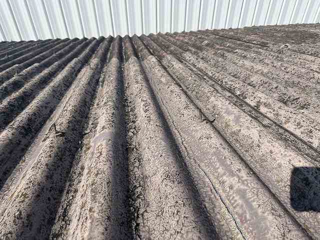 アスベスト屋根　門真市