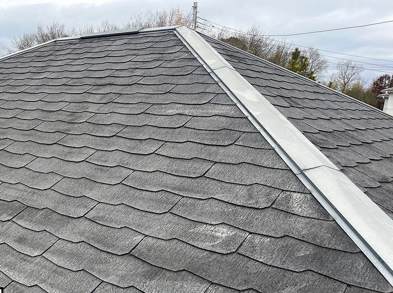 小野市　屋根の美観が復活！！カラーベスト屋根を屋根塗装です。