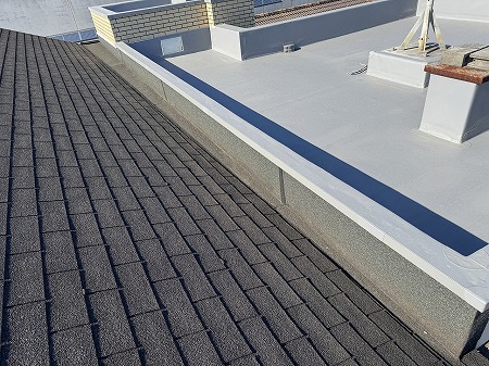 シングルパラペット部