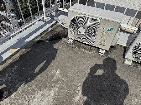 堆積物が多くみられます。