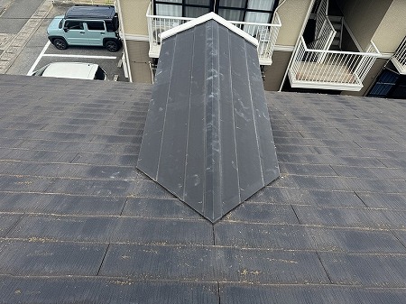 ドーマ屋根谷部