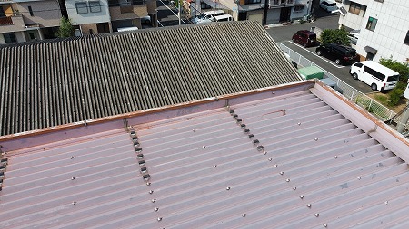 折板ボルトカバー