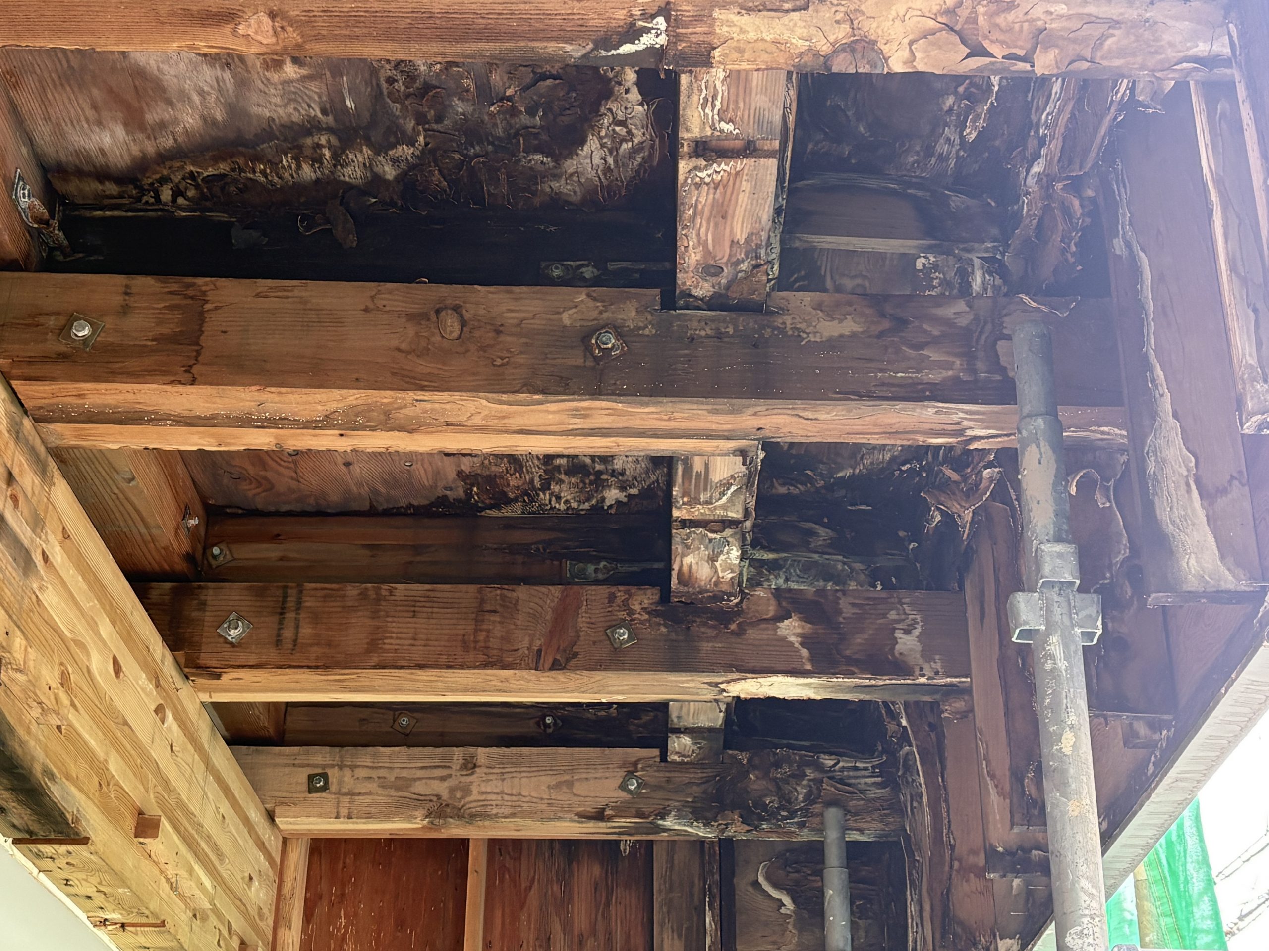 枚方市ベランダ解体