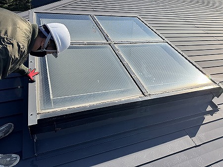 大型天窓の状態