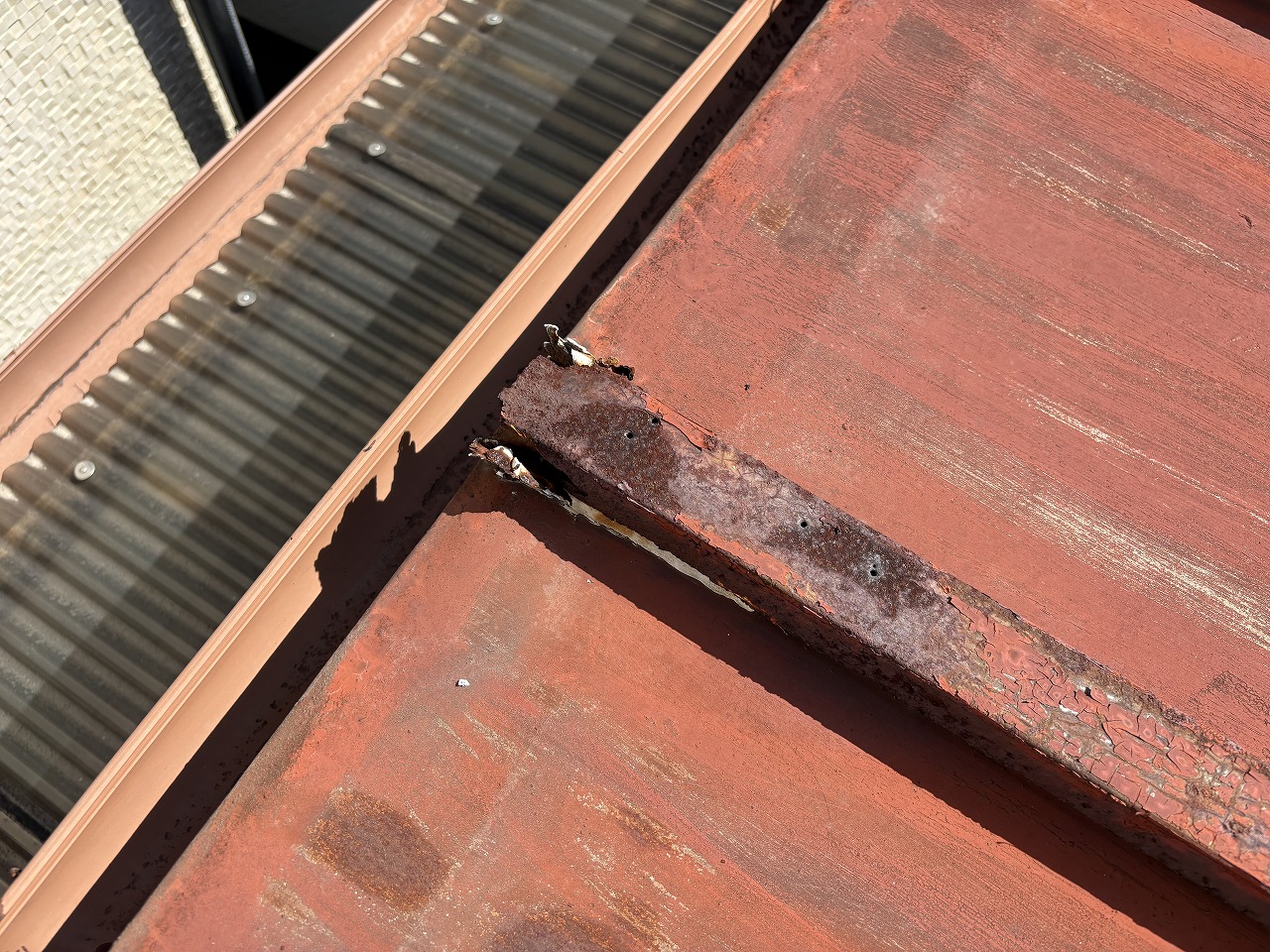 守口市瓦棒腐食