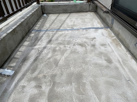 ベランダケレン後