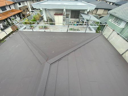 スーパーガルテクト工事完了